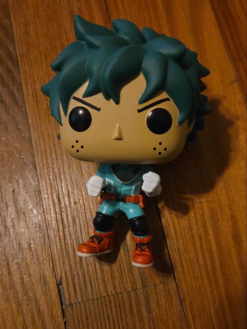 Funko Pop! My Hero Academia 247 Deku Green Teal Yellow - Picture 3 of 4